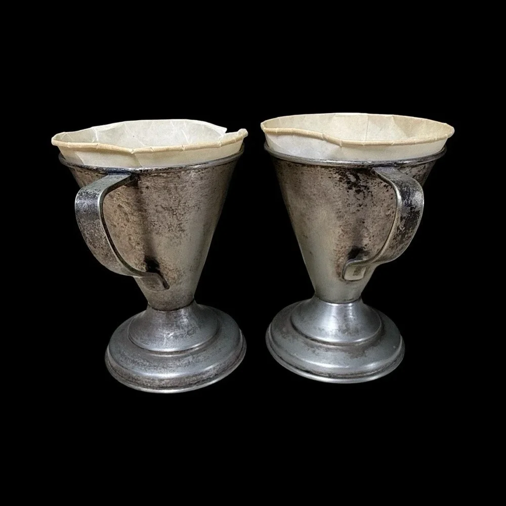 Antique Soda Fountain Vortex Holders for‎ Dixie Cup Paper Cups Ice Cream Sundae